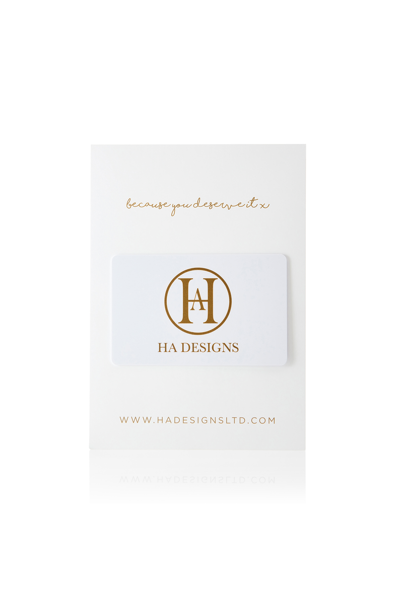 HA Designs Gift Card | HA Designs LTD